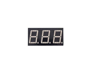 1.4 cm (0.56 “) 3 Digit 7 Segment Red LED Display CC 12pin