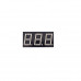 0.56 inch Red 3 Digit 7 Segment LED Display CC 12pin (Pack of 2)