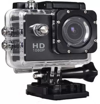 Garundropsy 12MP 1080P Sports Hel Sports and Action Camera  (Black, 16 MP)