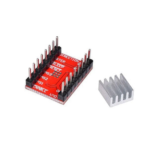 A4988 Stepper Motor Driver Module with Heat Sink For 3D Printer (Red)