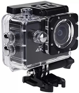 Garundropsy actioncvamera 4k actioncamera Sports and Action Camera  (Black, 16 MP)