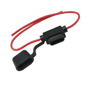 Waterproof In Line Blade Fuse Holder for Car Blade Fuse Replacement