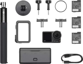 dji OSMO Action 3 Adventure Combo Sports and Action Camera  (Black, 12 MP)