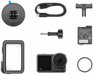 dji OSMO Action 3 Standard Combo Sports and Action Camera  (Black, 12 MP)