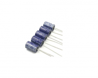 100uF 25V Electrolytic Capacitor – -(pack of 10)