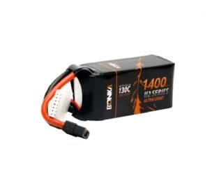 Bonka 22.2V 1400mAh 130C 6S FPV U2 Series Lithium Polymer Battery Pack