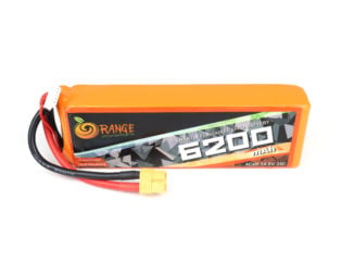 Orange 14.8V 6200mAh 35C 4S Lithium Polymer Battery Pack