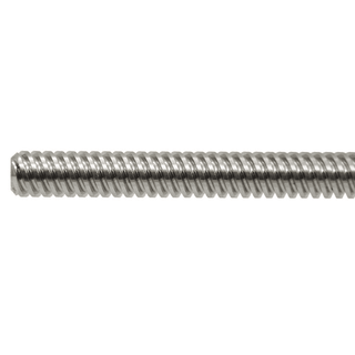 T8 Stainless Steel Threaded Rod Guide Lead Screw (350mm)