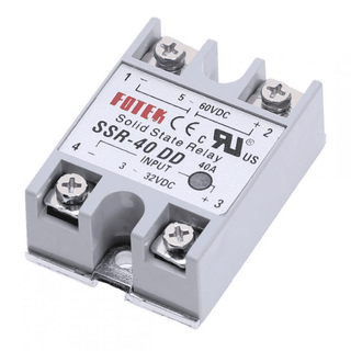 Fotek SSR-40DD Input 3-32VDC Output 5-60VDC Solid State Relay