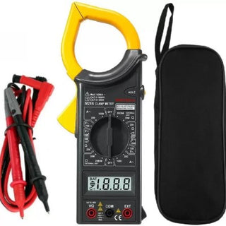 Mastech Clamp Meter – M266 Digital Clamp Meter Large Display Screen Anti Drop Handle M-266 Tong Tester Non-magnetic Electronic Level (26 cm)