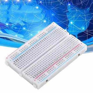 Breadboard 400 Point Solderless PCB MINI Bread Board 400 holes Test Develop for Arduino Diy kit