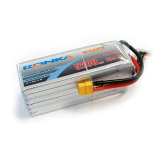 22.2v 5200mAh 35C 6S1P Bonka Lipo Battery