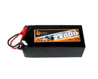 Orange 22.2V 22000mAh 25C 6S Lithium Polymer Battery Pack