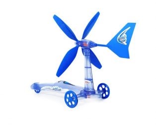 DIY Wind Power Car Educational Kit for kids Science Fun Toy