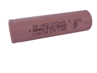 3.7v 2000mah 18650 Li-Ion Battery