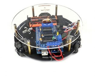 Poly Bluetooth Controlled Omni Wheel Robot Kit