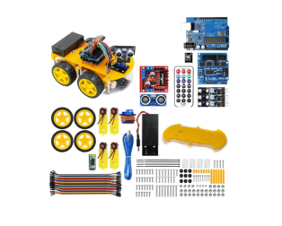 Ultrasonic Intelligent Bluetooth Robot Car Kit