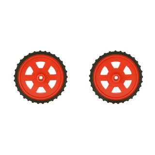 Red BO Motor Wheel - Set of 2 | Robotics Science Project