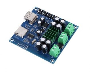 XH-M422 TPA3116D2 Bluetooth Amplifier Board U disk TF Player Amp Boards Dual Channels 2*50W DC12V-24V