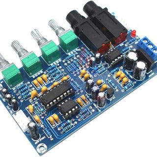 XH-M173 Karaoke Microphone Amplifier Module Stereo PT2399 AC 12V Dual Power Supply Audio Amplifier Module