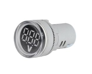 White AC60-500V 22mm AD16-22DSV Digital Voltmeter Indicator