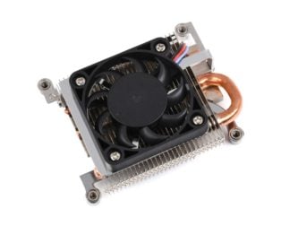 Waveshare Ultra Thin ICE Tower Cooling Fan For Raspberry Pi 4B, 4.5mm Copper Tube, adjustable speed