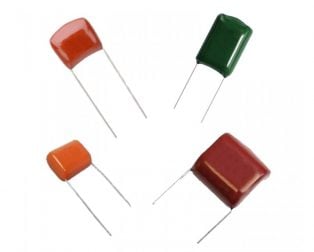 0.33uF – 400V Polyester Film Capacitor-(pack of 5)