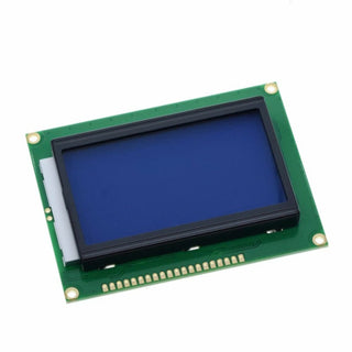 128x64 ST7920 Graphics LCD Display Blue SPI