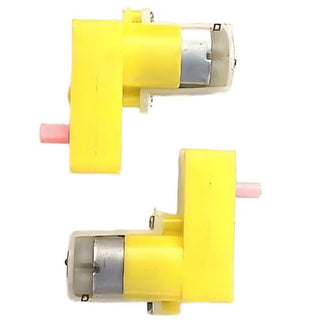 60 RPM L Shaped Single Shaft BO Motor (2 pcs)